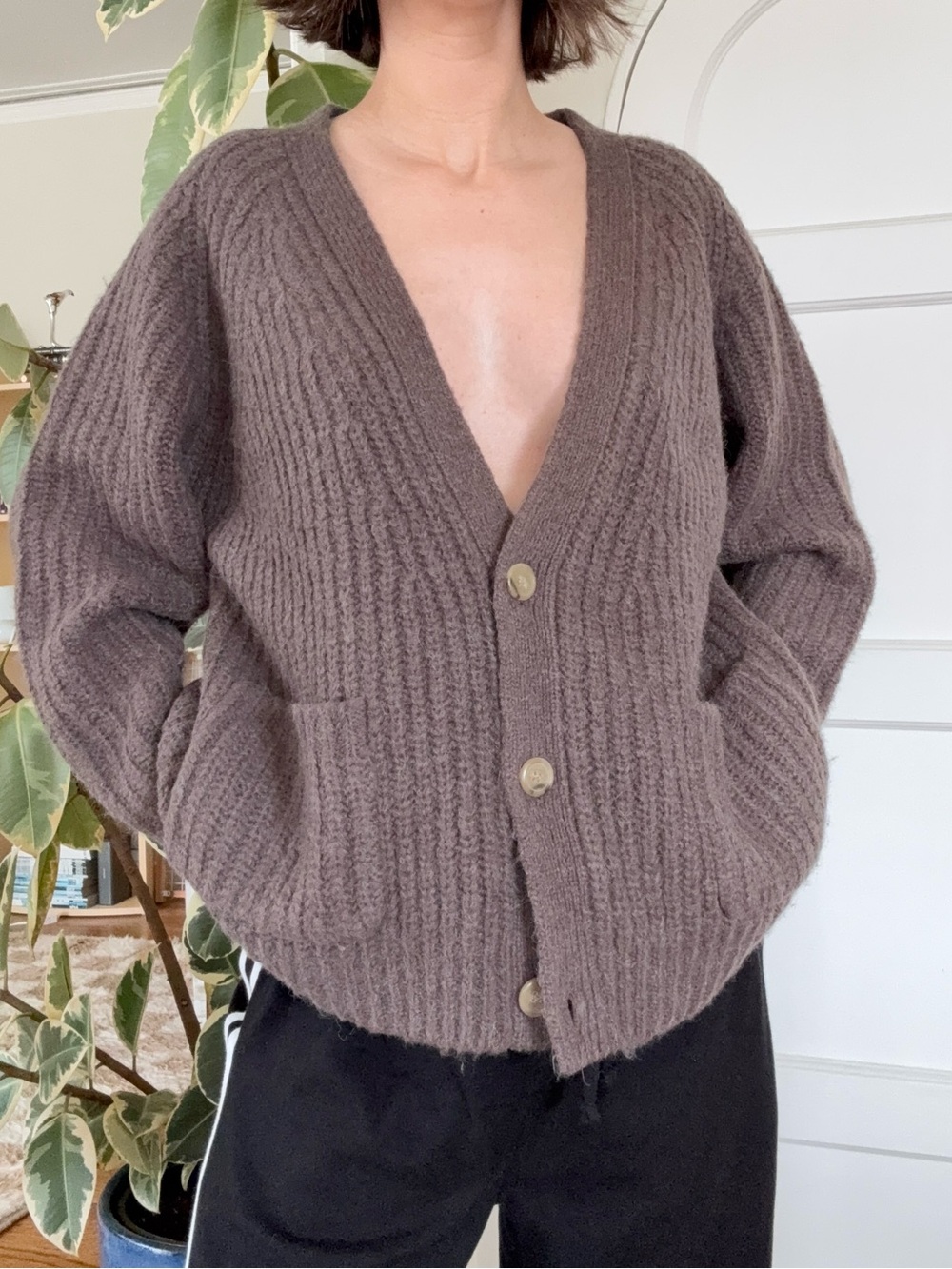Brown Hansel From Basel Darling Cardigan